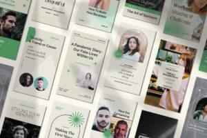 Clubhouse Instagram Templates